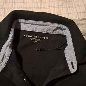 Tommy Hilfiger Black Polo Shirt